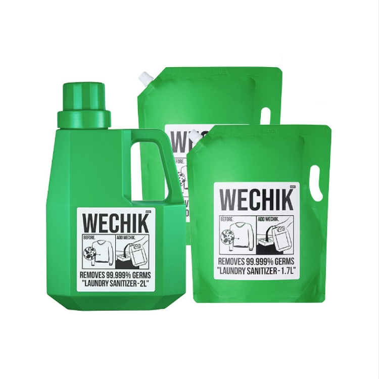 위칙 소독 섬유유연제 본품 1.5L + 리필 1.7L 2개