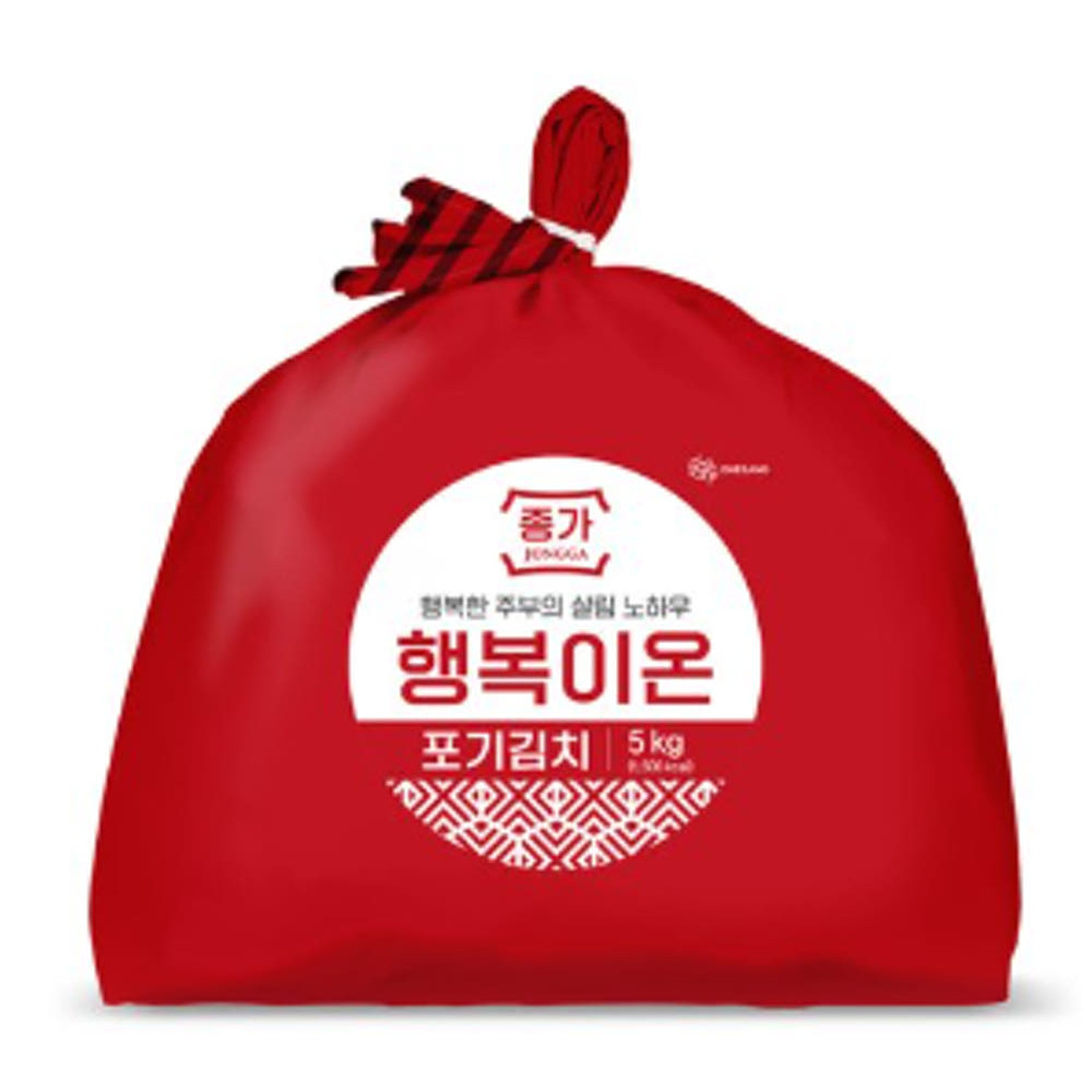 본사직영 행복이온 포기김치 5kg