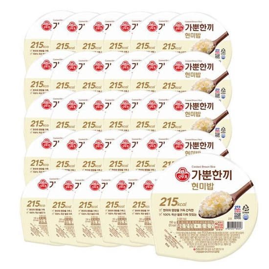 가뿐한끼 현미밥 150g x 60개