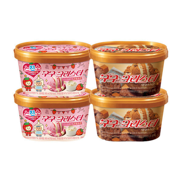 구구크러스트 홈 660ml 6개