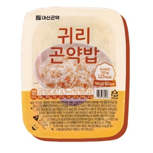 귀리곤약밥 150g 10개