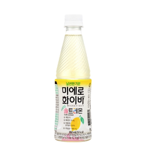 미에로화이바 솔트레몬 350ml 24개