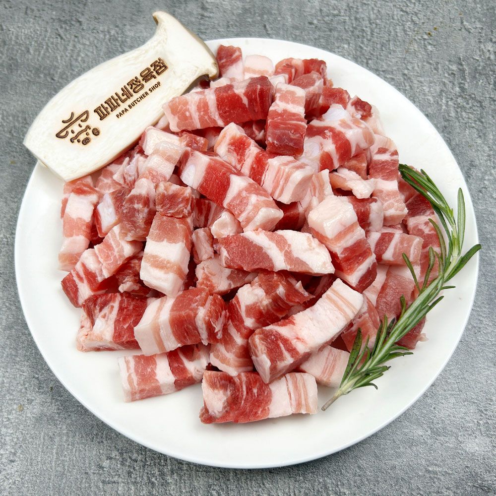 한입 삼겹살 500g x 4팩