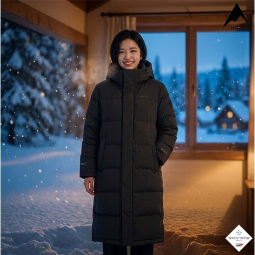 NEPA 2026 신상 역시즌 공용 업사이폰 고어 윈드스토퍼 구스 롱다운