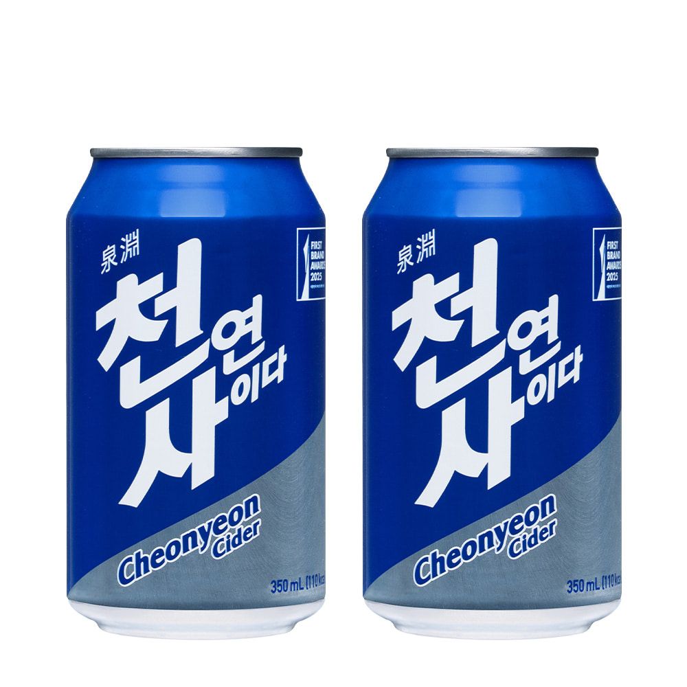 천연사이다 350ML*24캔