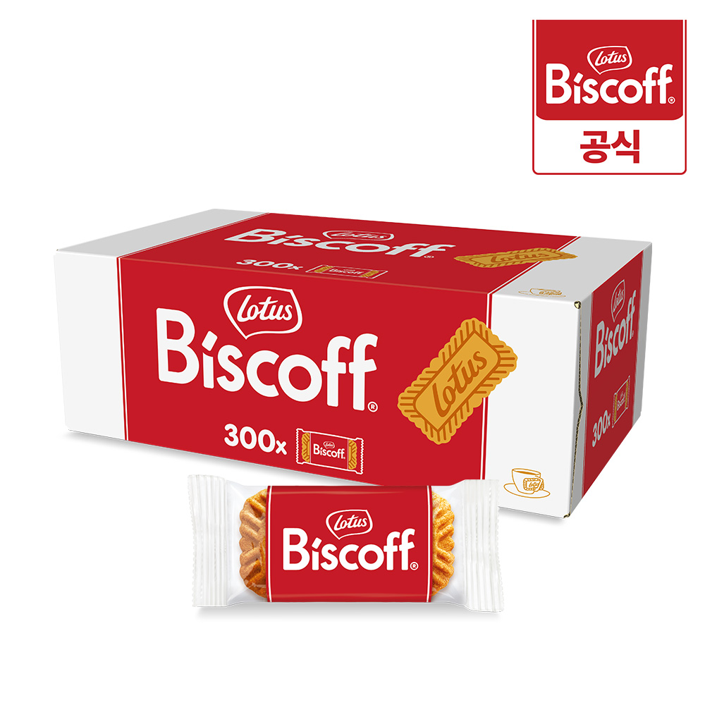 로투스 비스코프 쿠키 312.5g 6개입 (50개 x6)