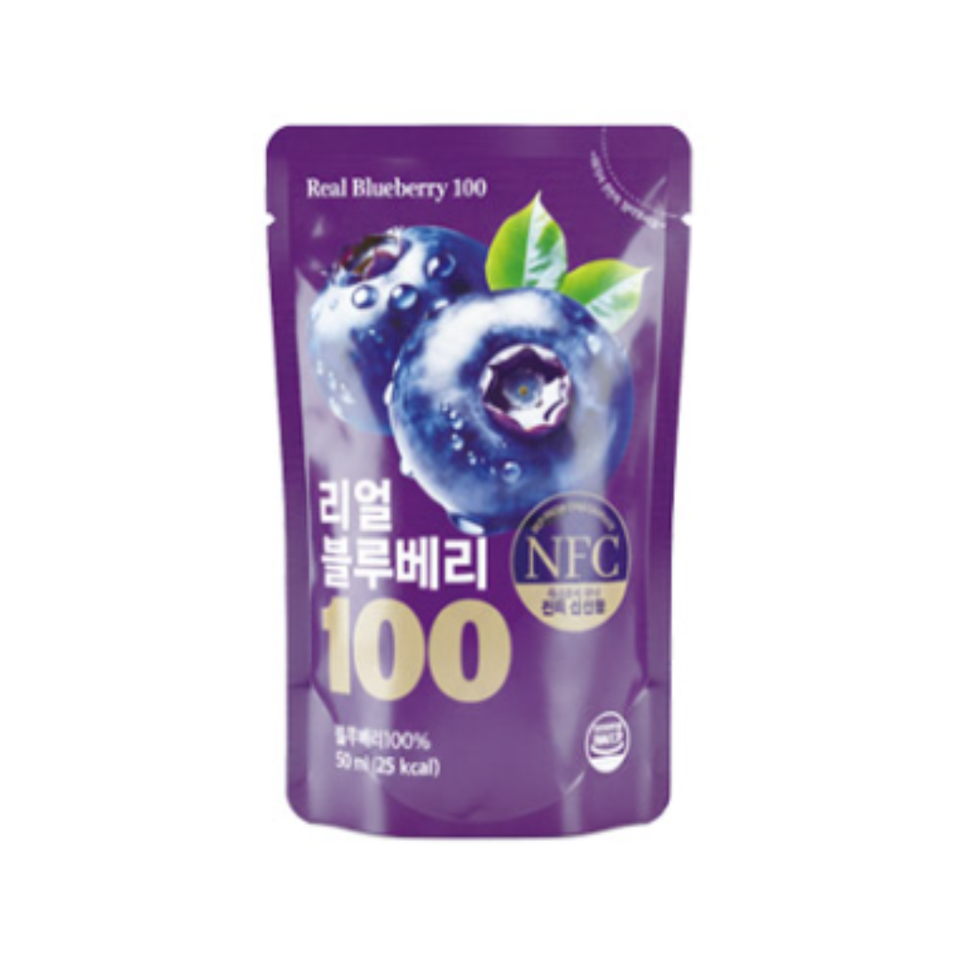 김재식헬스푸드 리얼블루베리100 50ml 20팩 2박스