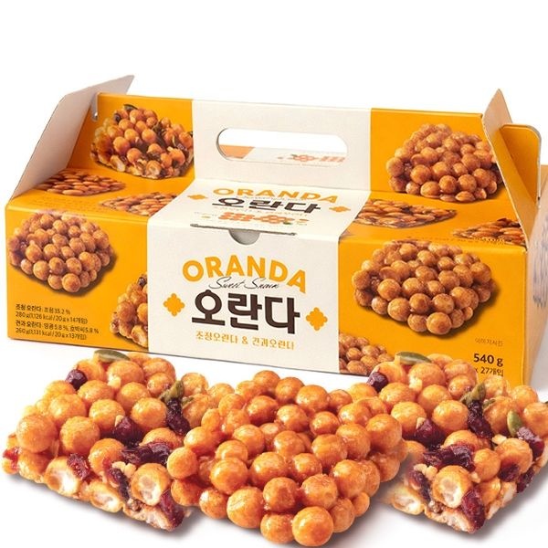 청우 수제 말랑 오란다 세트 540g 27개