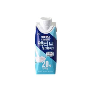 하이뮨 프로틴 밸런스 액티브 제로, 밀크쉐이크, 250ml, 18개