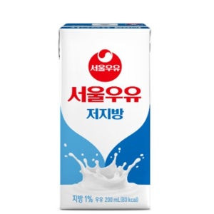 서울우유 초코 우유, 200ml, 48개