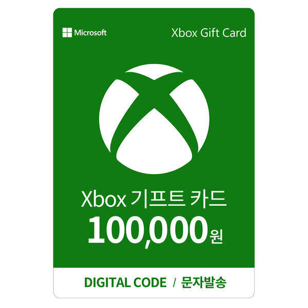 Xbox 기프트카드 10만원 디지털 금액권 한국전용 - Digital Code