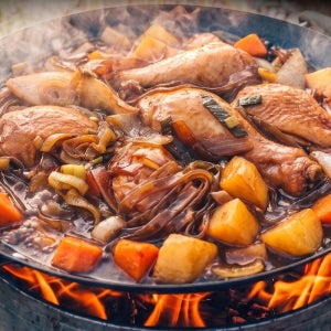 춘천 가마솥 국내산 간장 찜닭 1kg+1kg