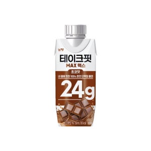 테이크핏 맥스 단백질 음료 24G 초코맛 250mL x 24개