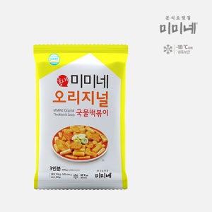 미미네 오리지널 국물떡볶이, 570g, 4봉