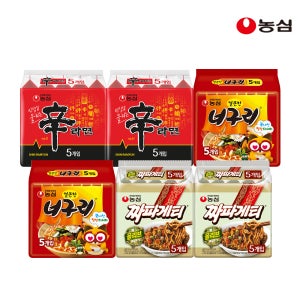 농심 신신너너짜짜 30입 (신라면10+너구리10+짜파게티10)