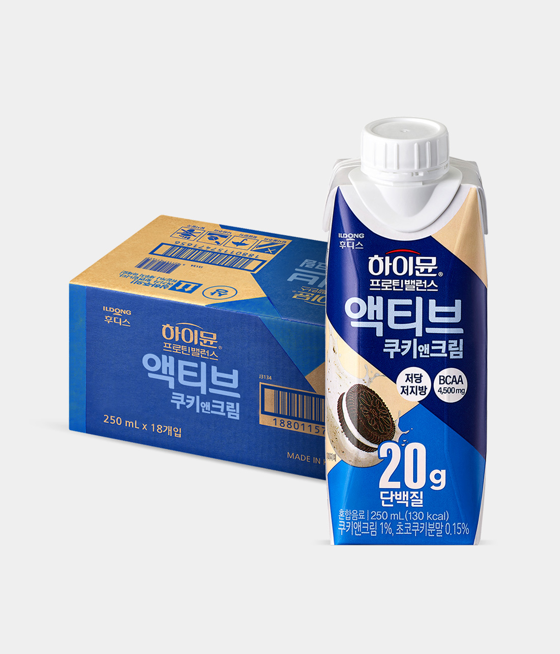 하이뮨 프로틴 밸런스 액티브 쿠키앤크림 18입