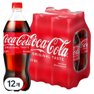 코카콜라 오리지널, 900ml, 12개