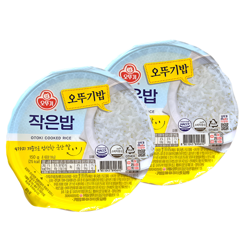 오뚜기밥 흰밥 200g 24개