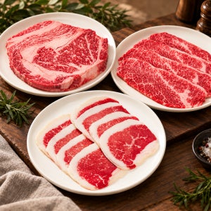 한우이츠 홈마카세 3종