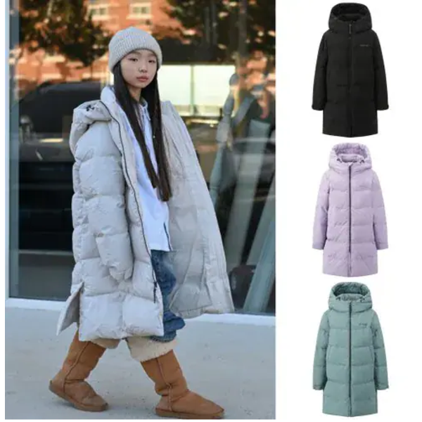 블랙야크키즈 25FW 코어 롱 덕다운자켓