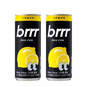 부르르 제로콜라 레몬 250ml x 30개