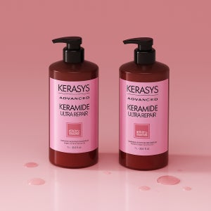 케라시스 케라마이드 울트라리페어 샴푸/트리트먼트 1L 2개+트리트먼트 250ml