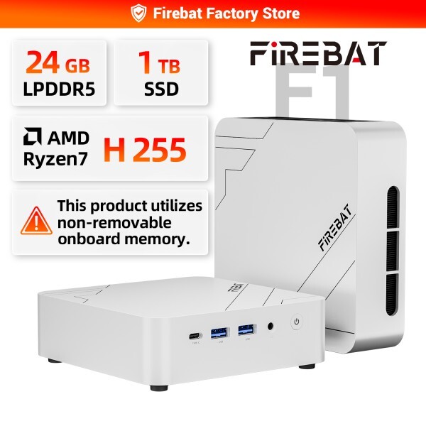 FIREBAT F1 미니 PC AMD Ryzen 7 H255