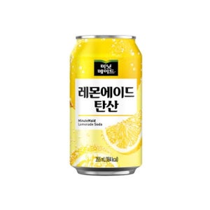 미닛메이드 레몬에이드 탄산음료, 355ml, 24개