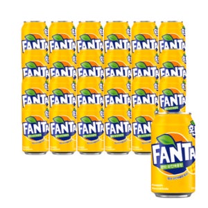 환타 제로 파인애플 탄산음료, 350ml, 24개