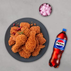 멕시카나치킨 와삭칸+콜라 1.25L