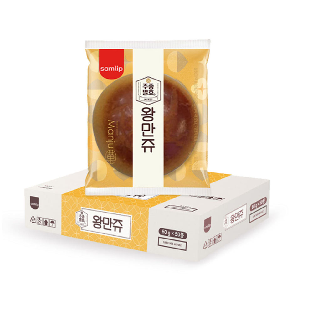 삼립 왕만쥬 60g 50개