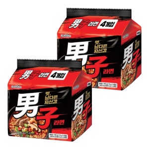 팔도 남자라면 115g, 8개