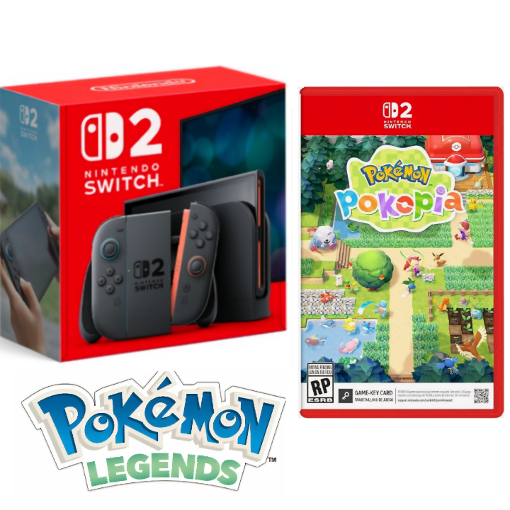 (사전예약 ~6/30)Switch 2(스위치 2) 본체 포켓몬 포코피아 세트