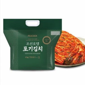 조선호텔 특제육수 포기김치 4kg