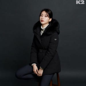 K2 여성 수지 폭스퍼 구스 다운 시그니처 티아나