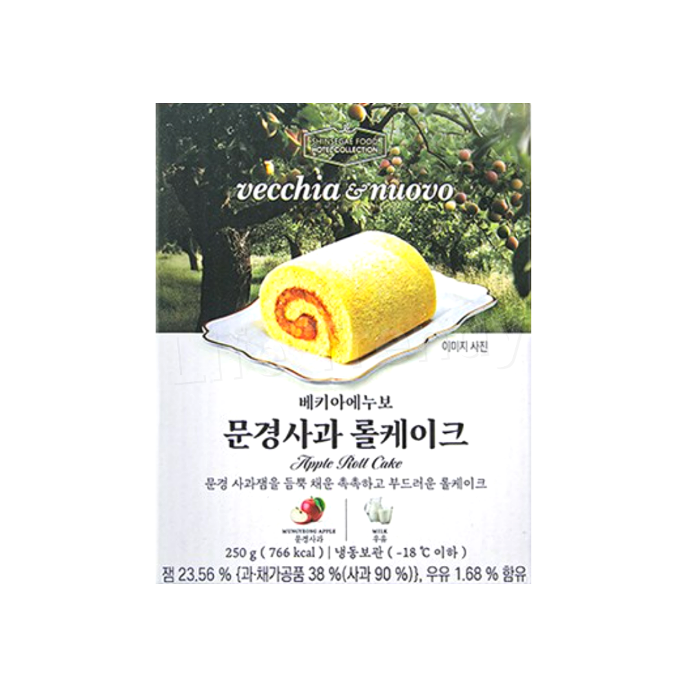 신세계푸드 문경사과 롤케이크 250g 2개