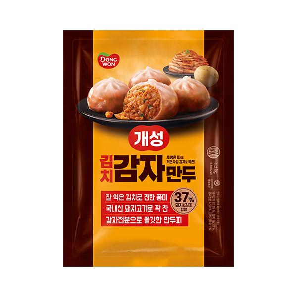 동원 개성 감자만두 고기 1.2kg+김치 1.2kg