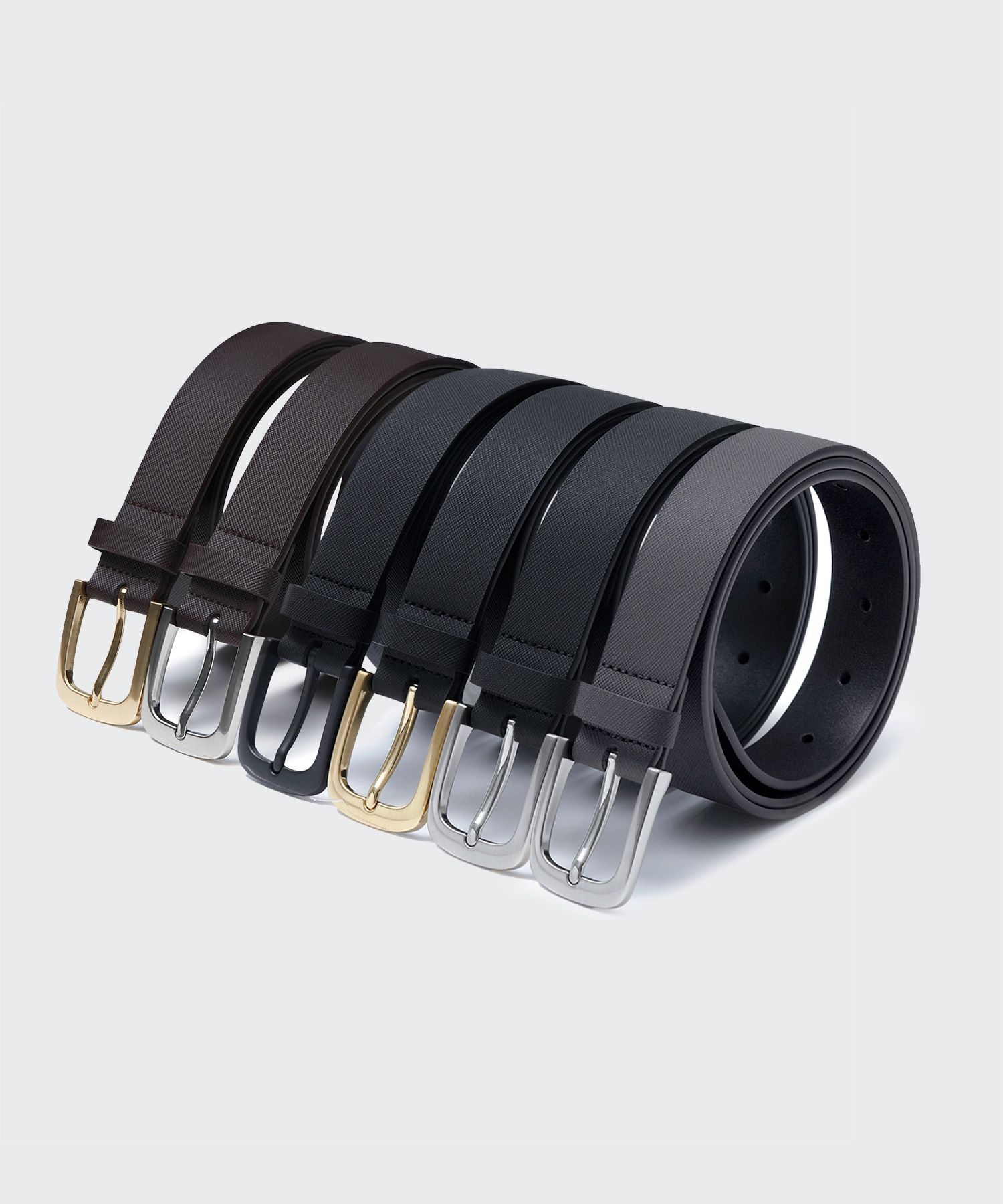 무탠다드 사피아노 신세틱 레더 벨트 30mm