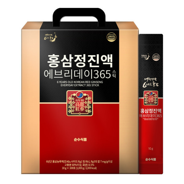 6년근 홍삼정 진액 에브리데이 365 100포