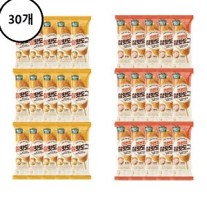 올반 찰핫도그 15봉+크런치 찰핫도그15봉 총 30봉
