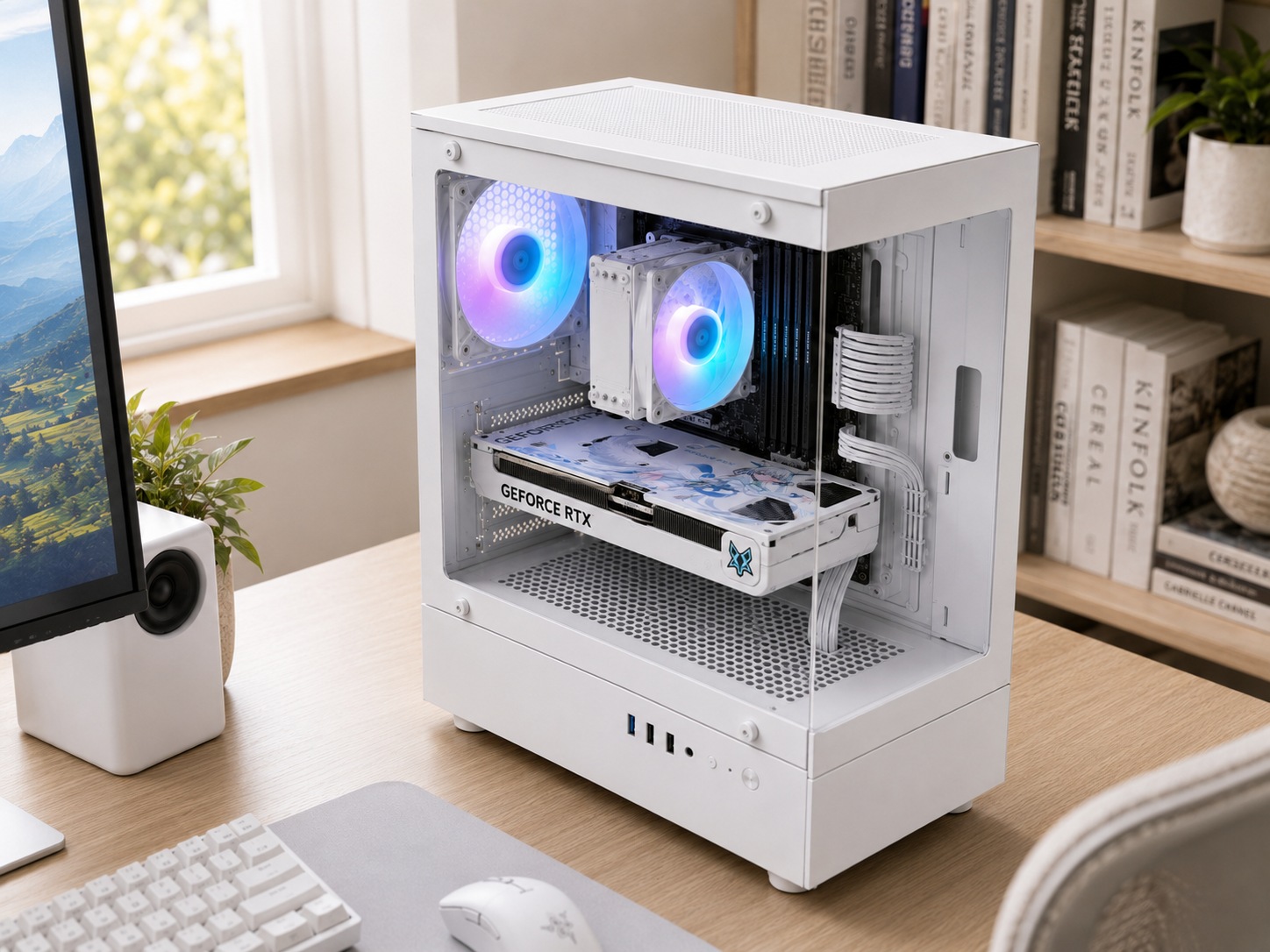 오늘의집] 인텍앤컴퍼니 IPC OZ1 화이트 조립PC