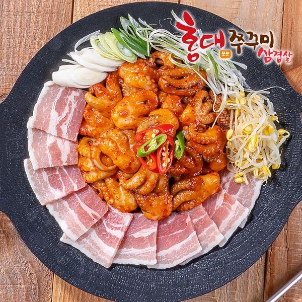 홍대쭈꾸미삼겹살 420g 4팩