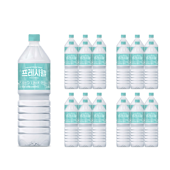 프레시웰 2L X 24개