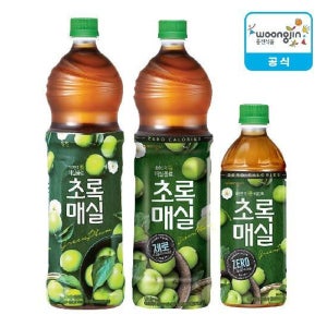 초록매실/초록매실제로 택1(500ml 24개/1.5L 12개)
