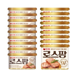 롯데햄 로스팜97 200g 9개+로스팜97 340g 9개