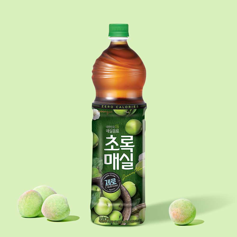 초록매실 제로 1.5L 6개