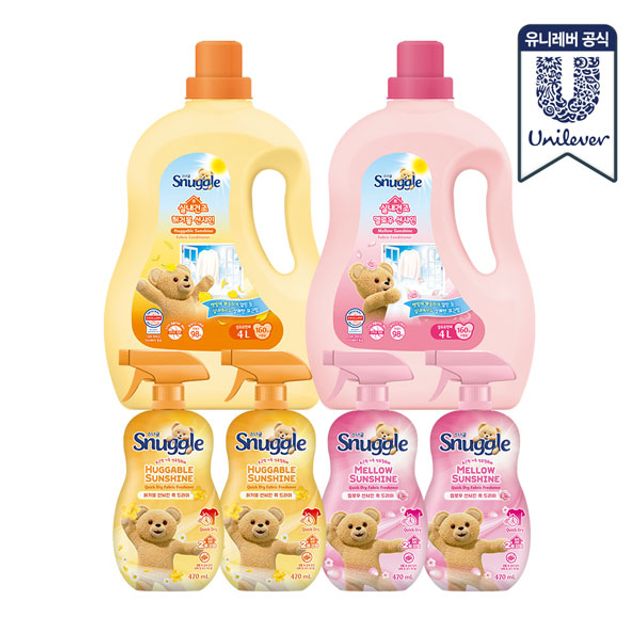 스너글 유연제 2L + 탈취제 470ml