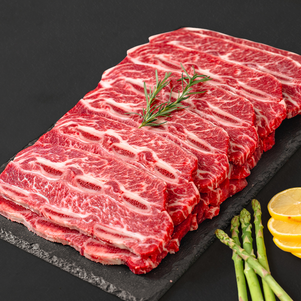 지방손질 청정 목초사육 프리미엄 LA갈비 1kg