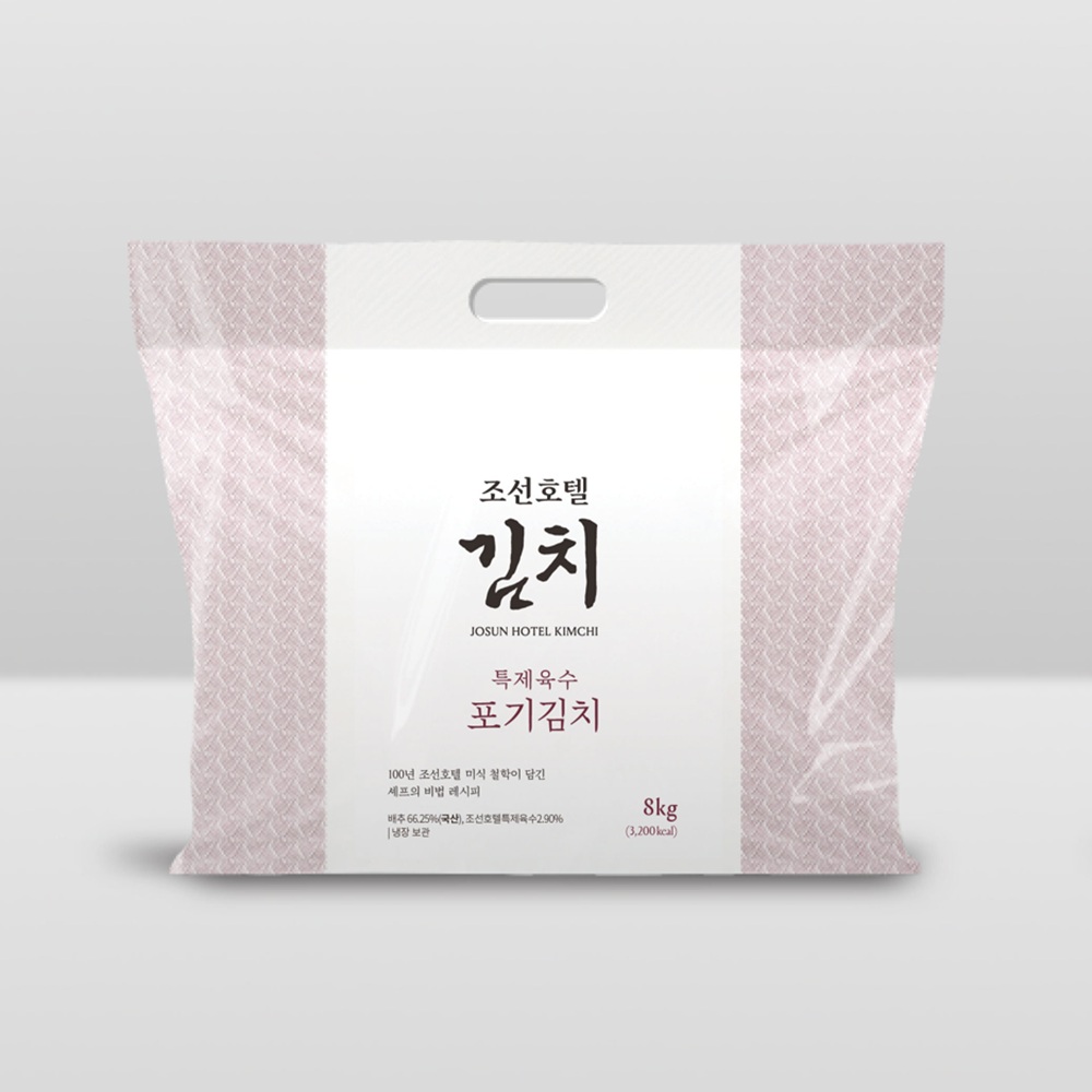 조선호텔 김치 특제육수 포기김치 8kg (52,800원/무료) ,