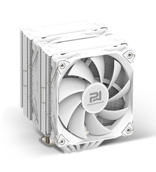 PentaWave Z06D 듀얼타워 공랭쿨러 화이트